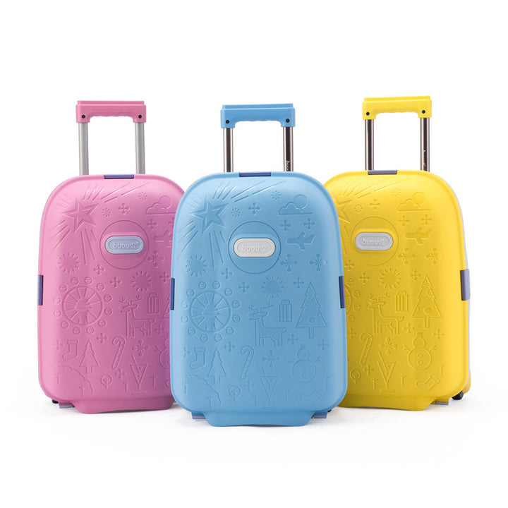 Luggage case children's 16-inch mini cartoon cute suitcase children's luggage kids luggage - Super Amazing Store