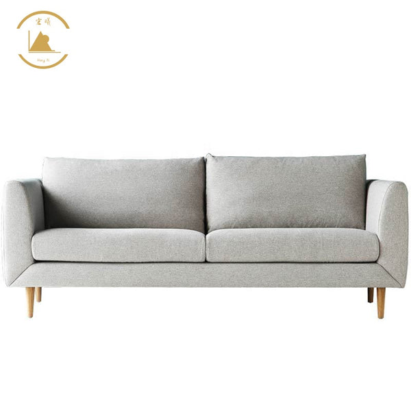 Mid-Century Modern Loveseat Sofa Couch Solid wood Living Room Sofas - Super Amazing Store