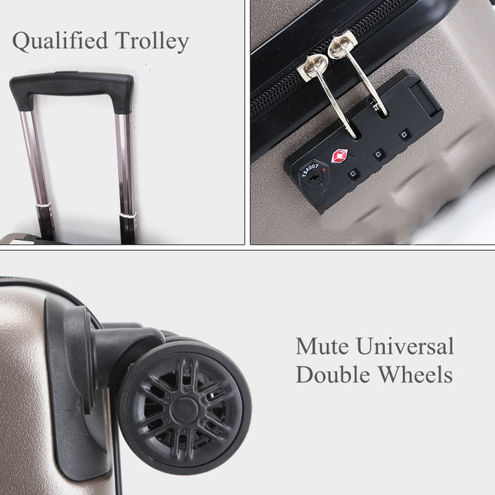 Universal wheel light lever password box suitcase female 28 suitcase male suitcase 20 inches pc luggage - Super Amazing Store