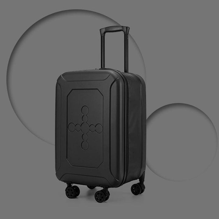 24 Inches Code Lock PC Foldable Business Suitcase High Quality Trolley Suitcase Lightweight Foldable Suitcase Luggage Bag - Super Amazing Store