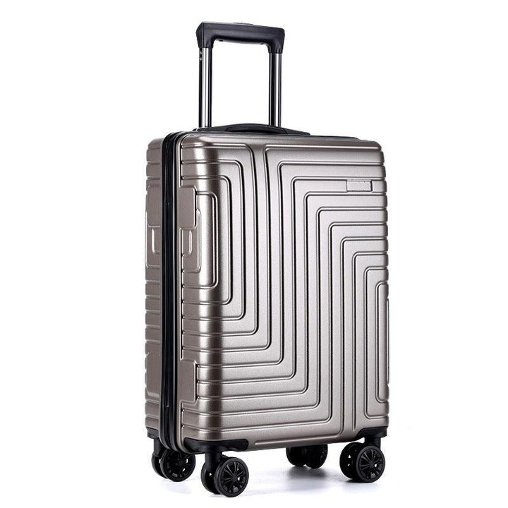 Luggage case suitcase female password box ultralight zipper mute wheel small suitcase customization foldable luggage pp luggage - Super Amazing Store