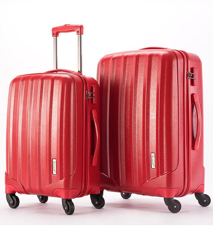 Red box suitcase ravel suitcase luggage bag - Super Amazing Store