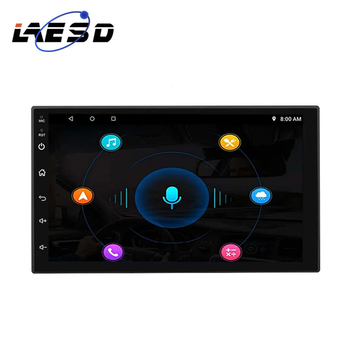 Android 10.0 Allwinner T5 DAB voice control dual camera stereo car 2din android 9inch 2G/32G car radio DSP Carplay