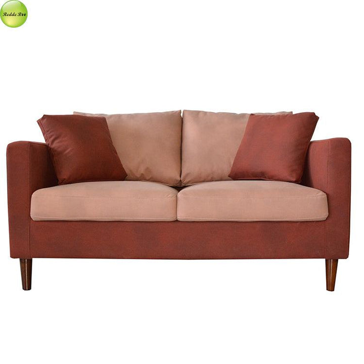 Jiangsu midcentury fabric couches design modern wooden sofa living room furniture 109 - Super Amazing Store