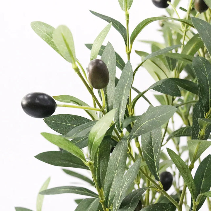 Nordic Style Bonsai Tree Artificial Olive Tree Faked Faux Olive Tree Plant for Shopping Mall Home Office Store Decoration-Super Amazing Store