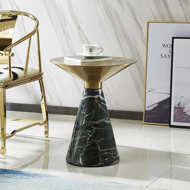 Nordic Accent Scandi Coffee Table Furniture Coffee Table Set Marble Metal Top Coffee Table - Super Amazing Store