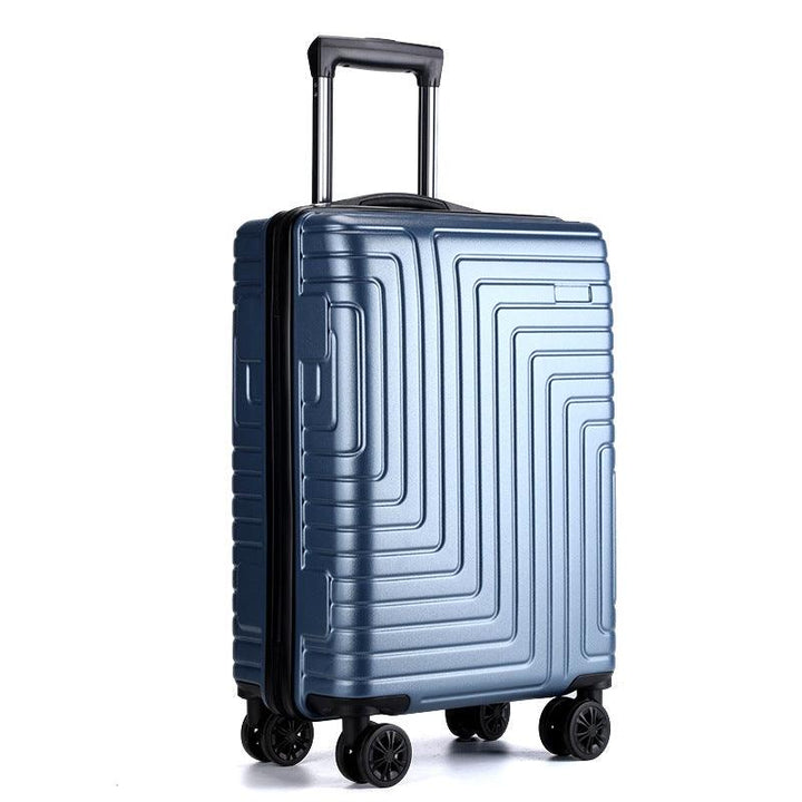 Luggage case suitcase female password box ultralight zipper mute wheel small suitcase customization foldable luggage pp luggage - Super Amazing Store