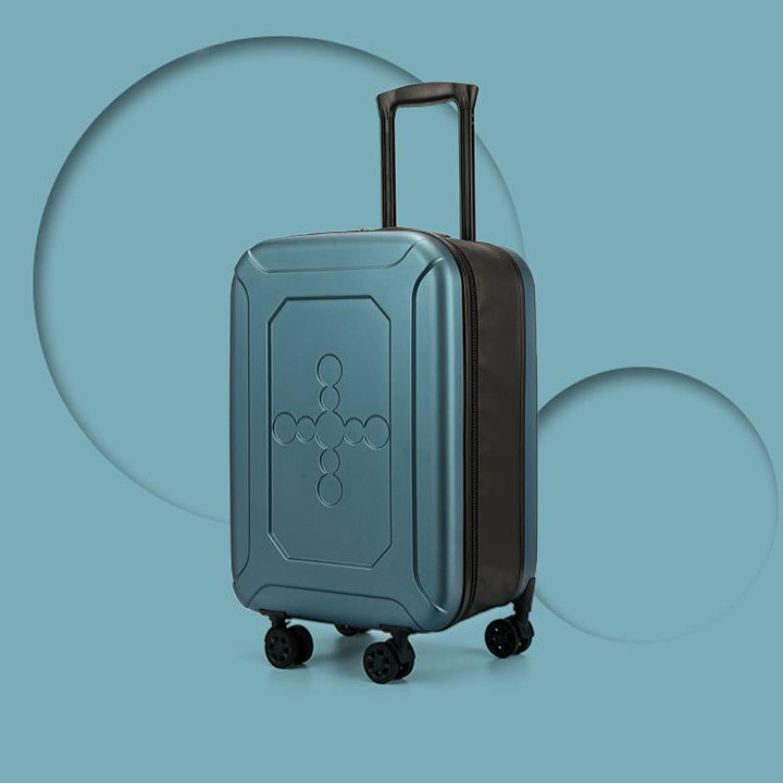 24 Inches Code Lock PC Foldable Business Suitcase High Quality Trolley Suitcase Lightweight Foldable Suitcase Luggage Bag - Super Amazing Store