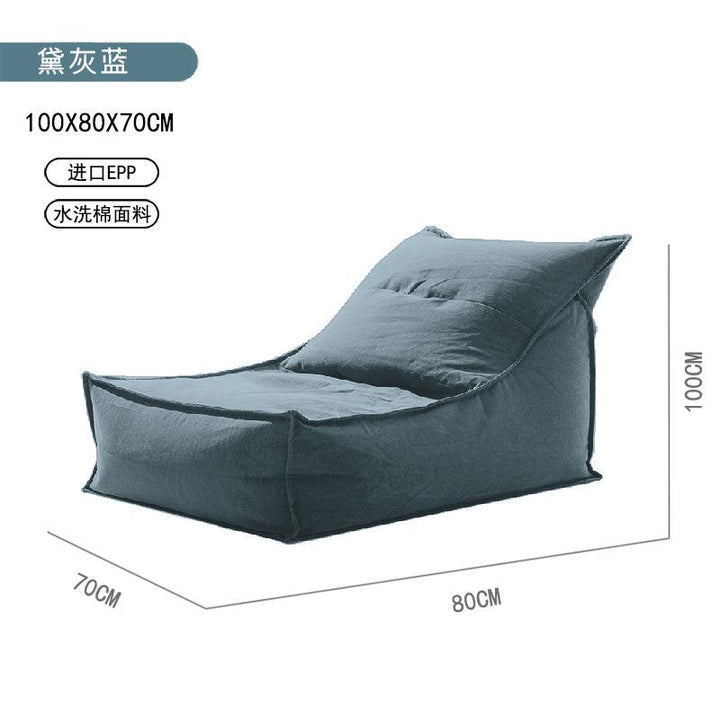Just cover no filling 100% cotton giant Bean Bag chair Covers for Indoor lazy Puff Sofa Custom Game lounge sofa bed - Super Amazing Store