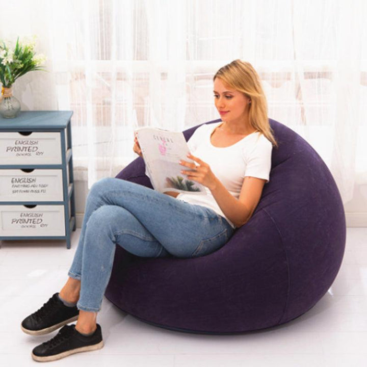 Living room sofas recliner lazy couch bean bag sofa foldable inflatable air sofa chair - Super Amazing Store