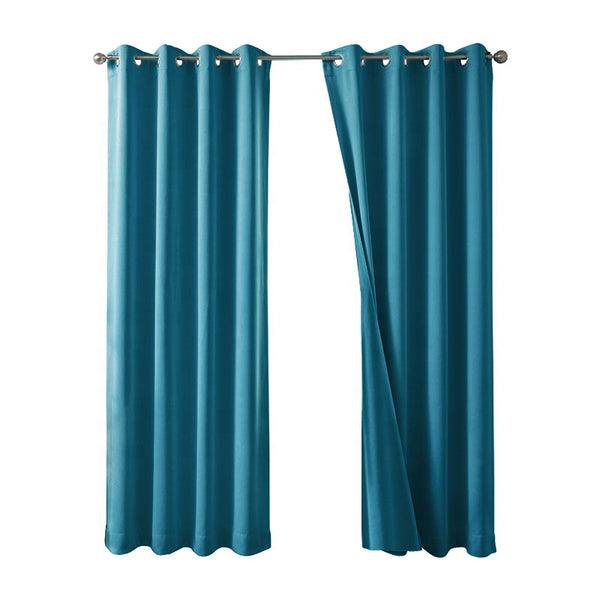 140*240CM 100% Blackout Living Room Curtain Home Textile Ready Made Solid Color - Super Amazing Store