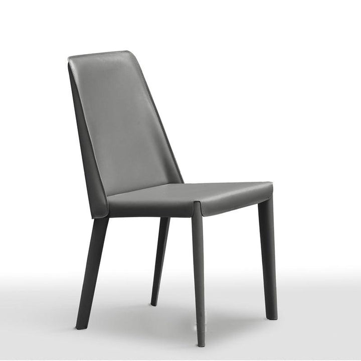 Modern Metal Frame Hotel Restaurant Synthetic Leather Indoor Kitchen Dining Chair - Super Amazing Store