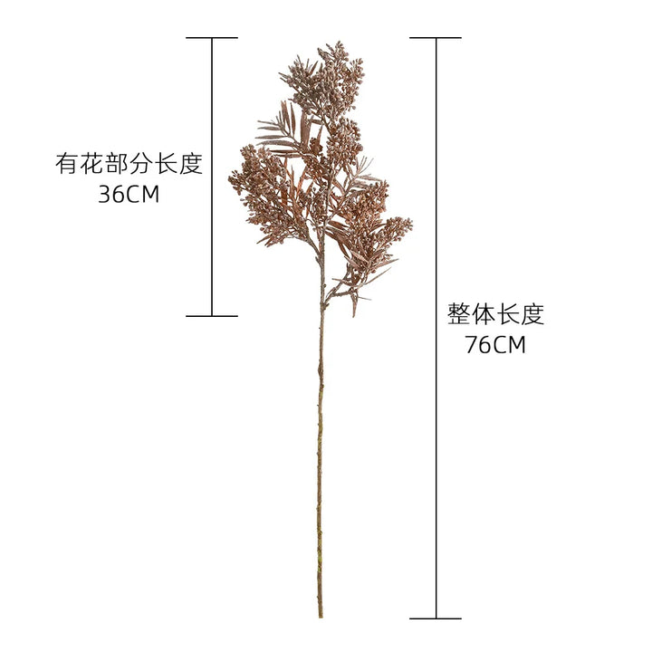 76cm Wholesale Artificial Flowers Artificial Plastic Plants Pine Leaves and Pinecones Home Decoration-Super Amazing Store