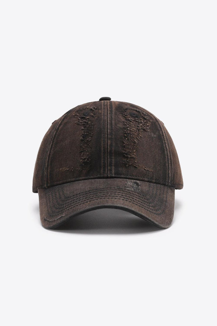 Distressed Adjustable Baseball Cap - Super Amazing Store