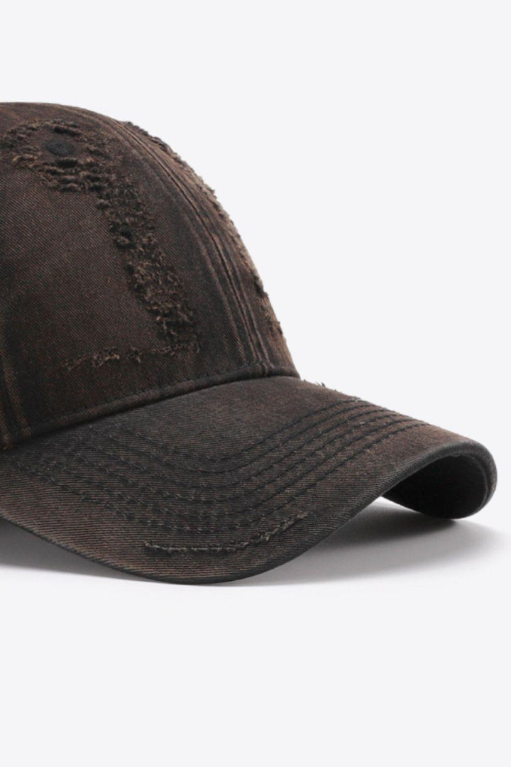 Distressed Adjustable Baseball Cap - Super Amazing Store