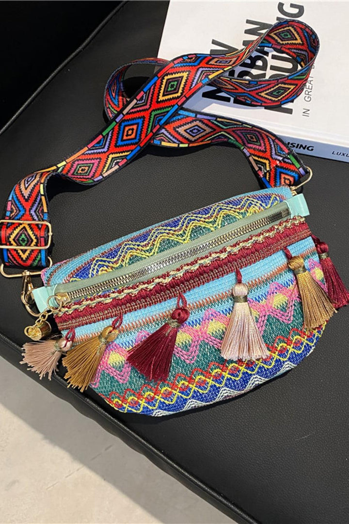 Bohemian Sling Bag with Tassels - Super Amazing Store