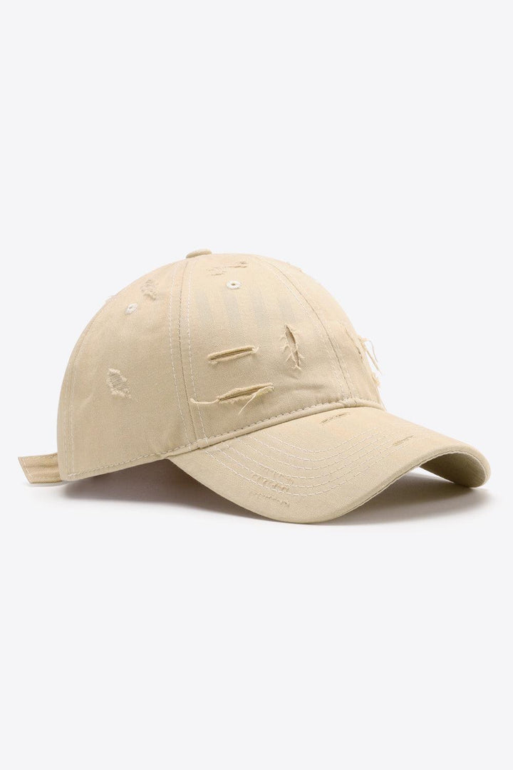 Distressed Adjustable Baseball Cap - Super Amazing Store