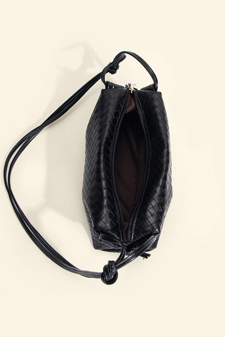 PU Leather Knot Detail Shoulder Bag - Super Amazing Store