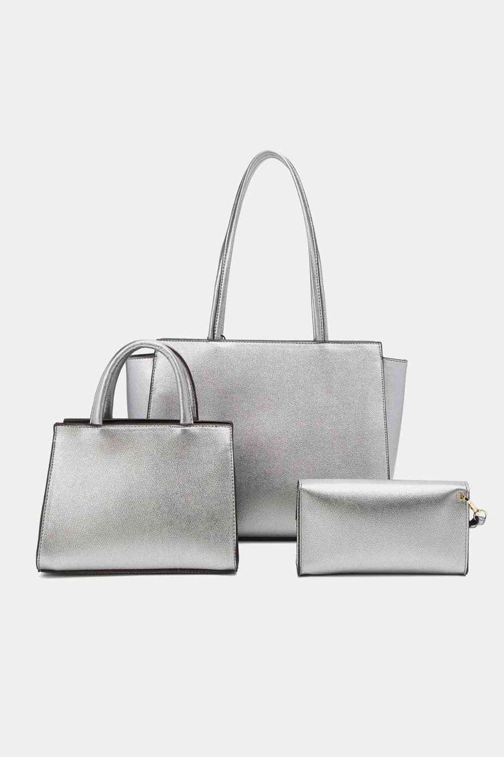 Nicole Lee USA Regina 3-Piece Satchel Bag Set Trendsi