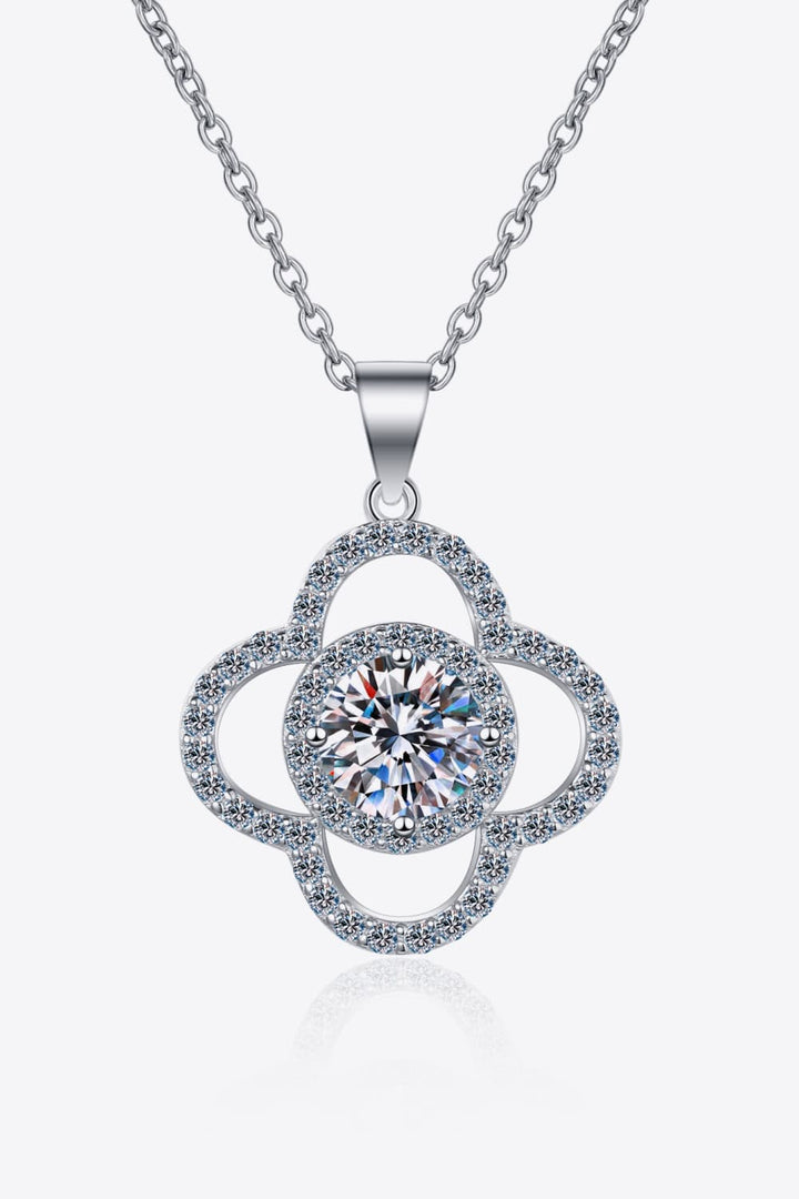 1 Carat Moissanite 925 Sterling Silver Necklace - Super Amazing Store