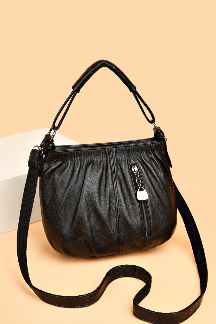 Medium PU Leather Handbag - Super Amazing Store