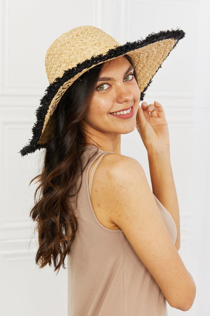 Fame Sunshine Straw Fringe Hat - Super Amazing Store