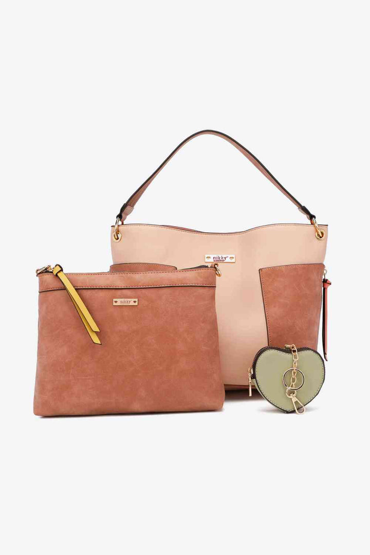 Nicole Lee USA Sweetheart Handbag Set Trendsi