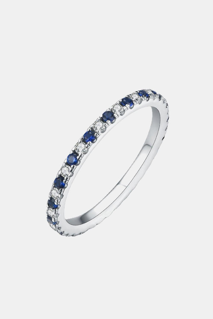 Moissanite Lab-Grown Sapphire Rings - Super Amazing Store