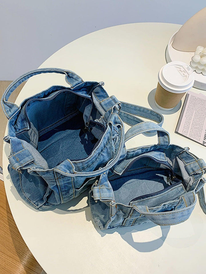 Baeful Denim Shoulder Bag - Super Amazing Store