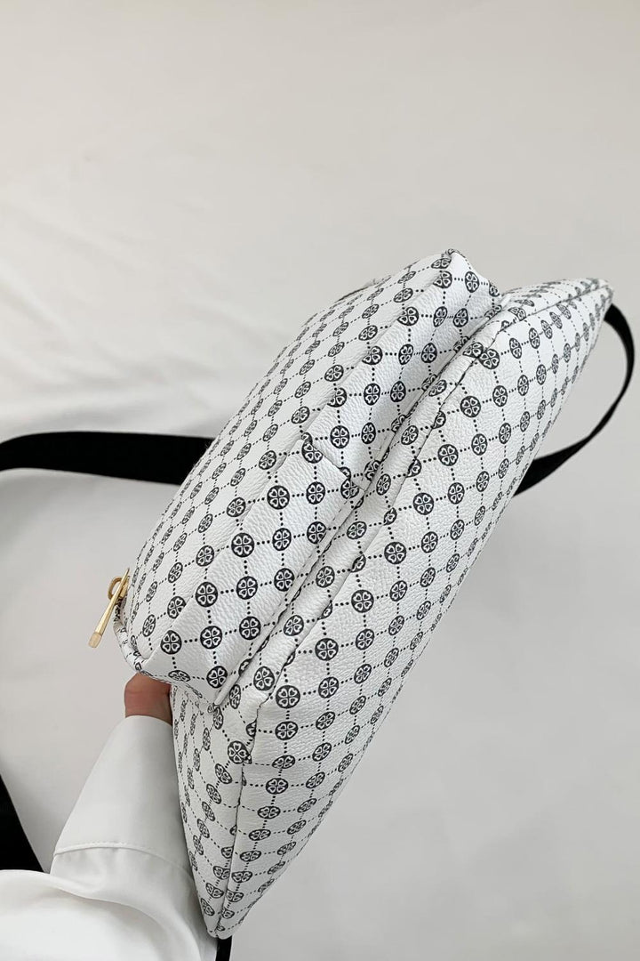 Printed PU Leather Sling Bag - Super Amazing Store