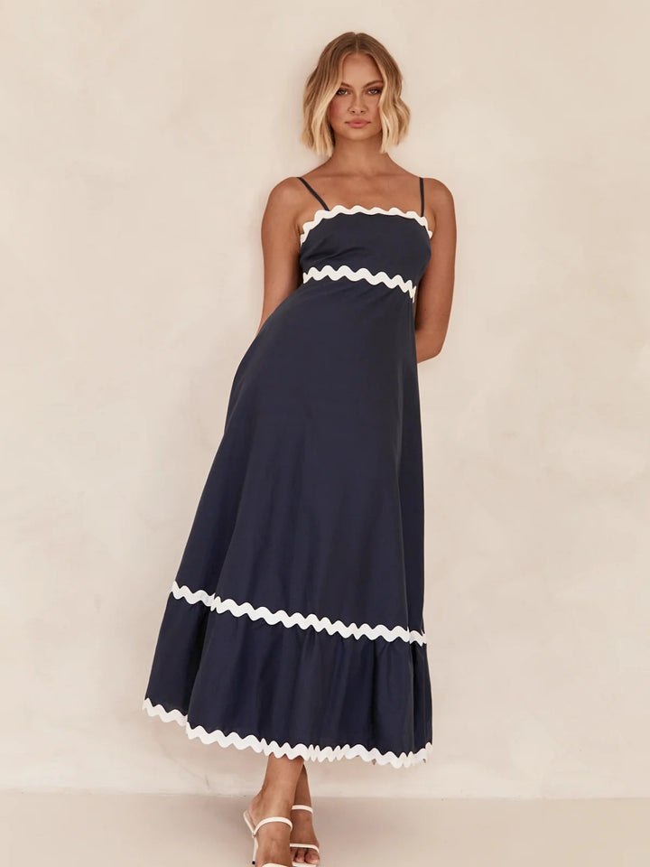 Spaghetti Strap Maxi Dress Trendsi