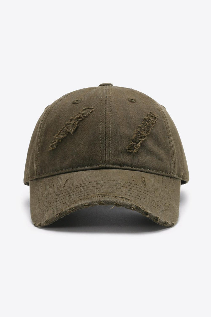 Distressed Adjustable Baseball Cap - Super Amazing Store