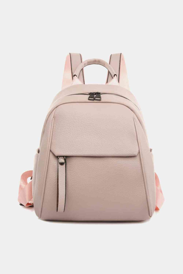 Medium PU Leather Backpack Trendsi