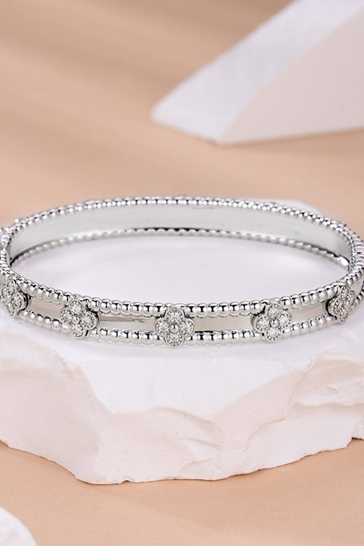 Moissanite 925 Sterling Silver Bracelet Trendsi