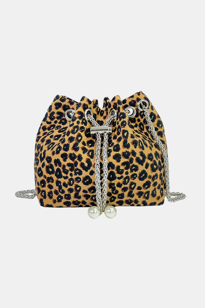 Animal Print Nylon Bucket Bag - Super Amazing Store