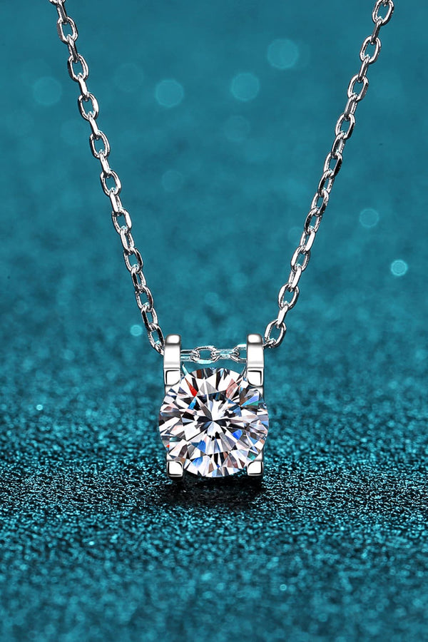 Moissanite 925 Sterling Silver Necklace - Super Amazing Store