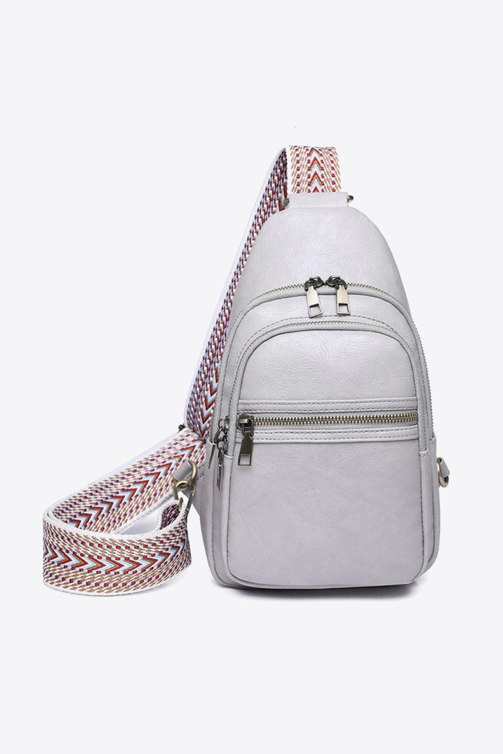 Baeful It's Your Time PU Leather Sling Bag - Super Amazing Store