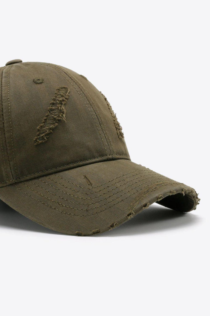 Distressed Adjustable Baseball Cap - Super Amazing Store