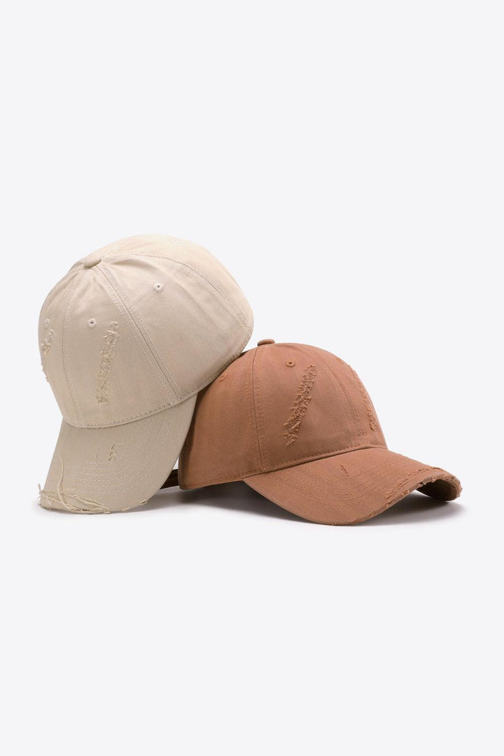 Distressed Adjustable Baseball Cap - Super Amazing Store