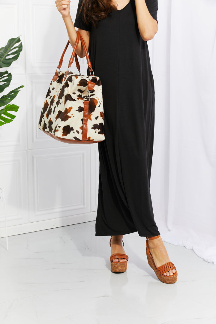 Animal Print Plush Weekender Bag - Super Amazing Store