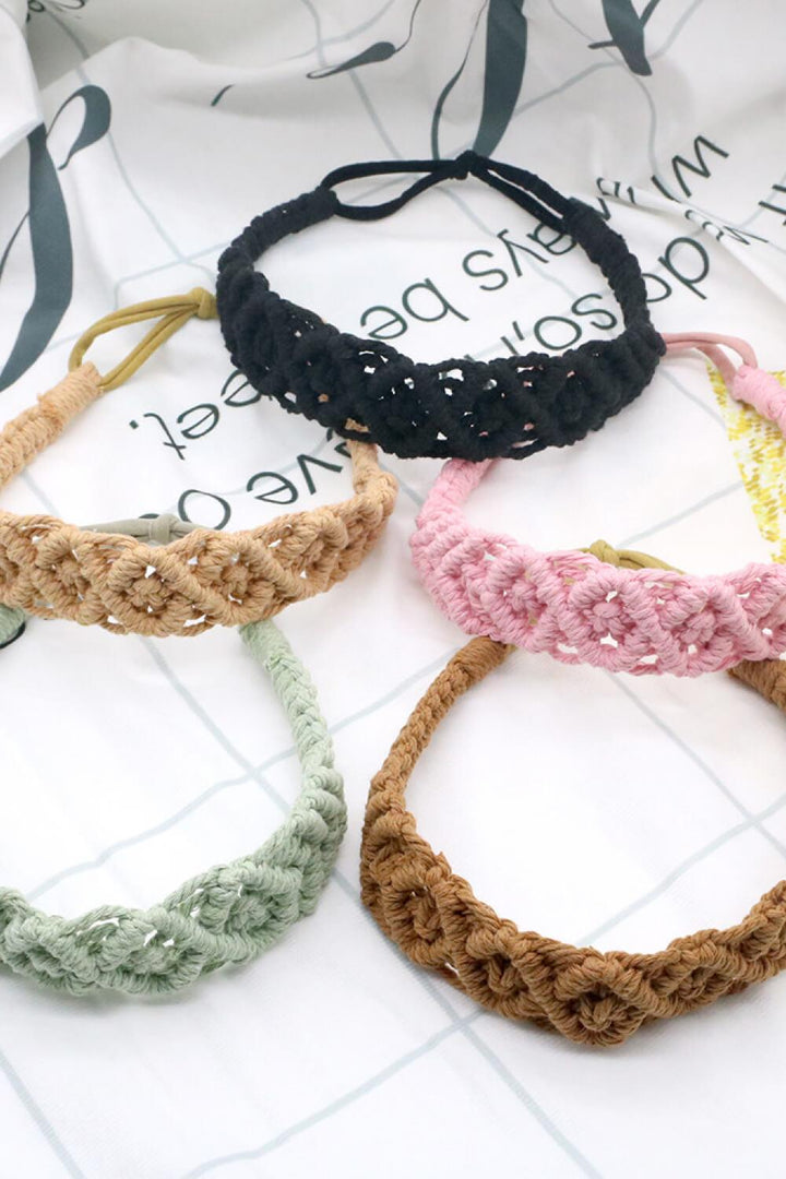 Assorted 2-Pack Macrame Flexible Headband - Super Amazing Store