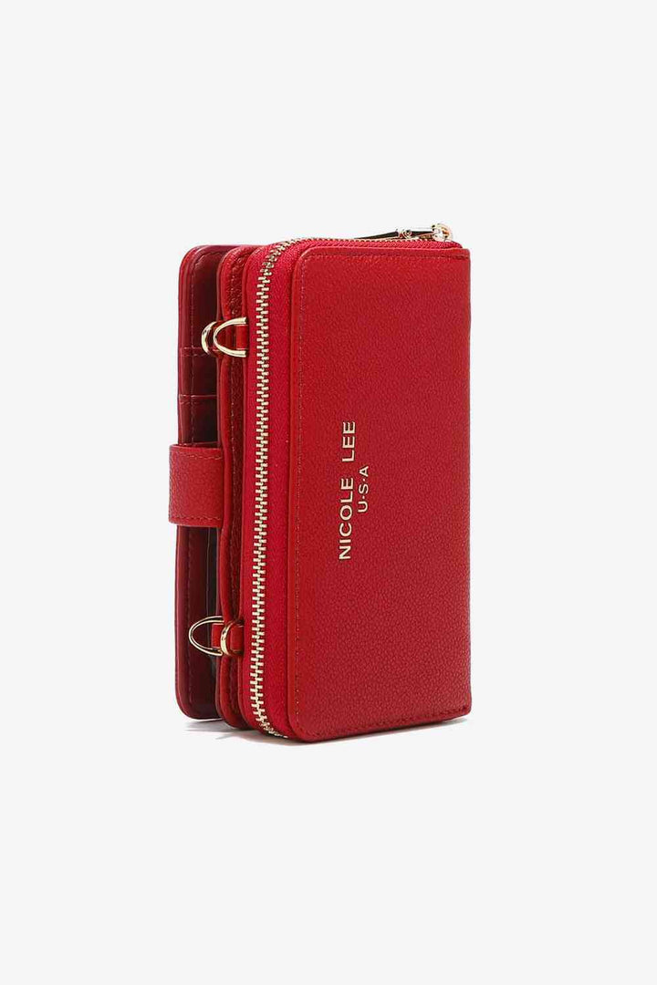 Nicole Lee USA Two-Piece Crossbody Phone Case Wallet Trendsi