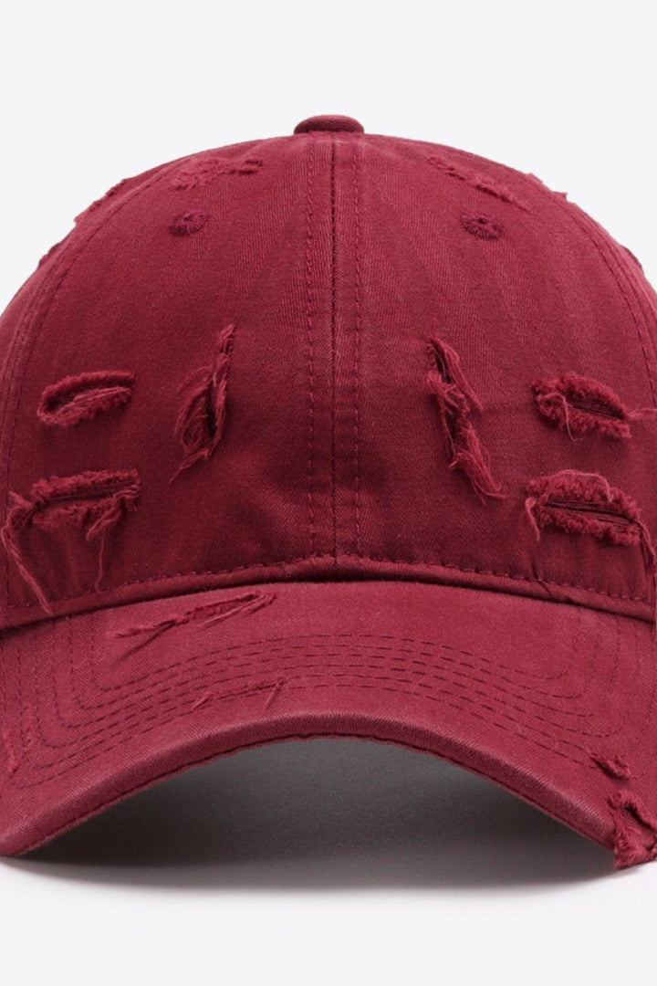 Distressed Adjustable Baseball Cap - Super Amazing Store