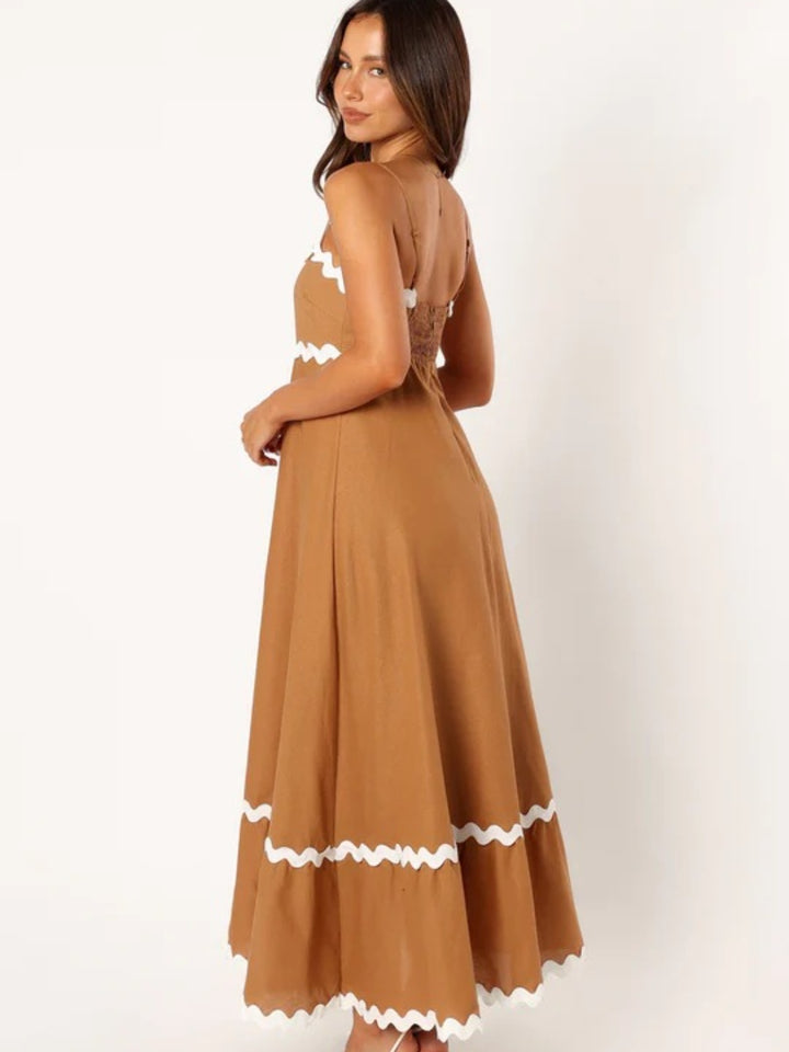 Spaghetti Strap Maxi Dress Trendsi