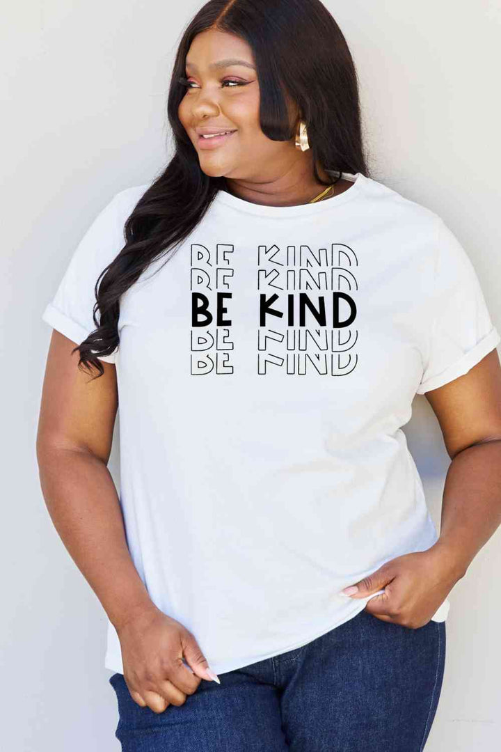 Simply Love Full Size BE KIND Graphic T-Shirt Trendsi