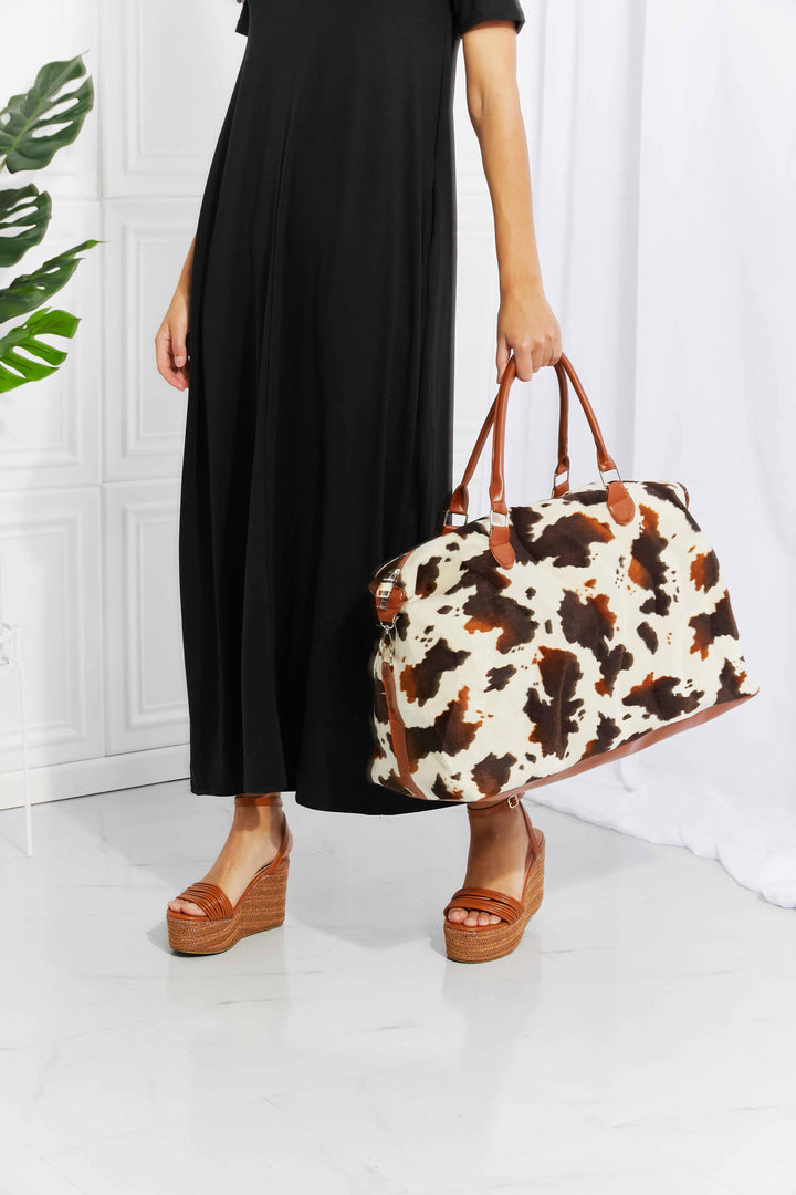 Animal Print Plush Weekender Bag - Super Amazing Store