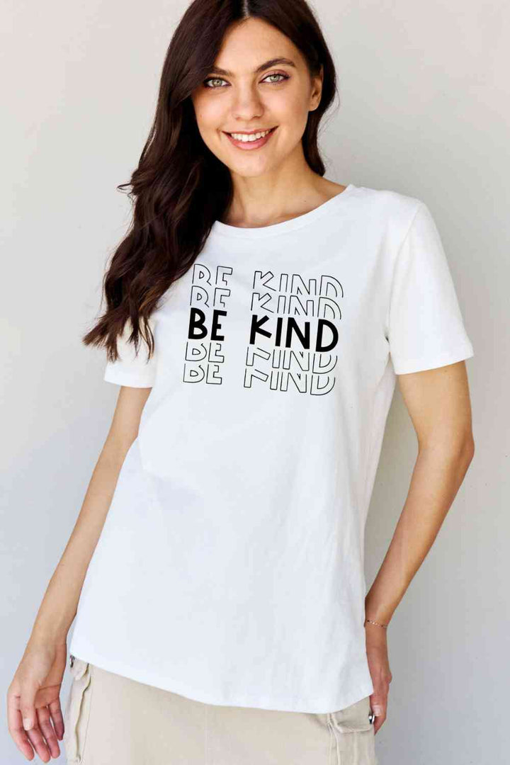 Simply Love Full Size BE KIND Graphic T-Shirt Trendsi