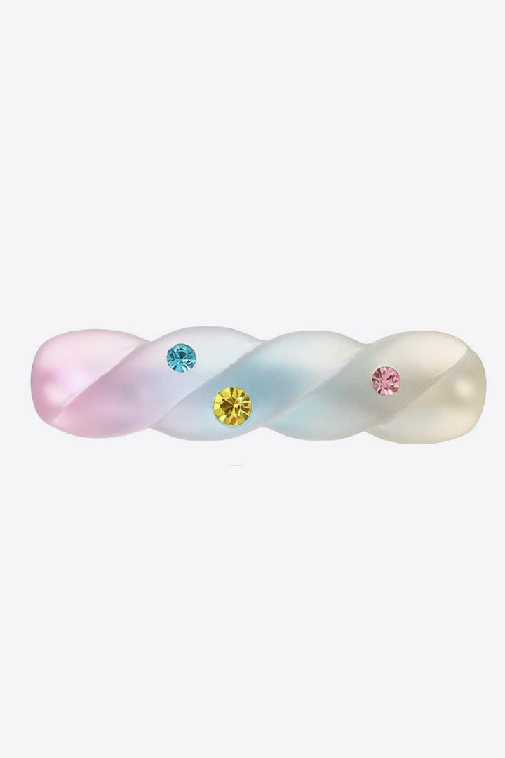 Gradient Rhinestone Resin Hair Pin - Super Amazing Store