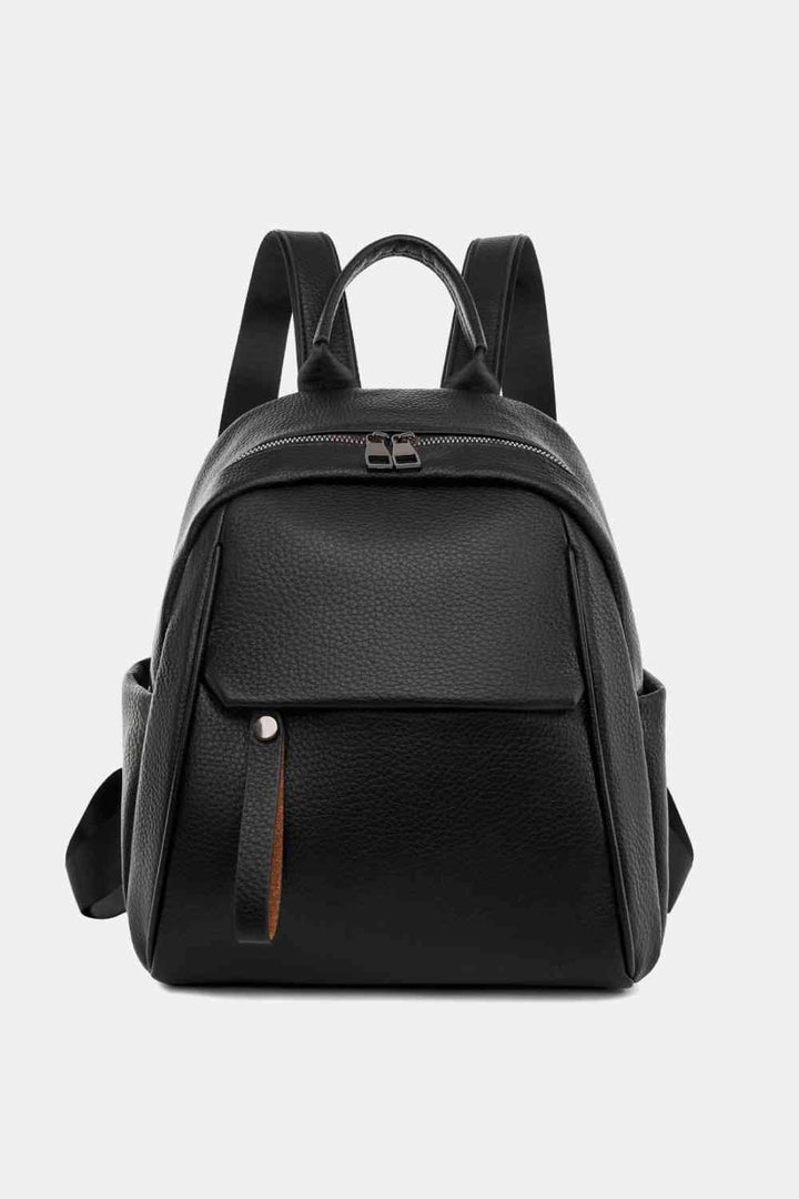 Medium PU Leather Backpack Trendsi