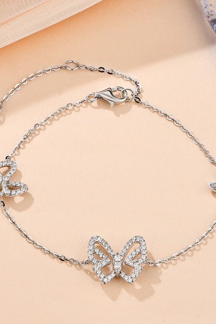 Moissanite Butterfly Shape Bracelet - Super Amazing Store